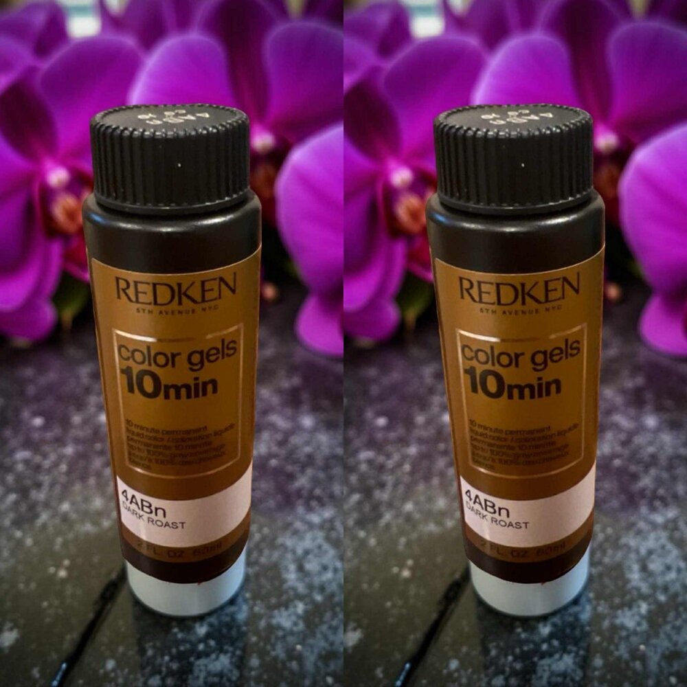 Redken Gels Lacquers 2 oz 4ABn Dark Roast 10 mins_ 2 units